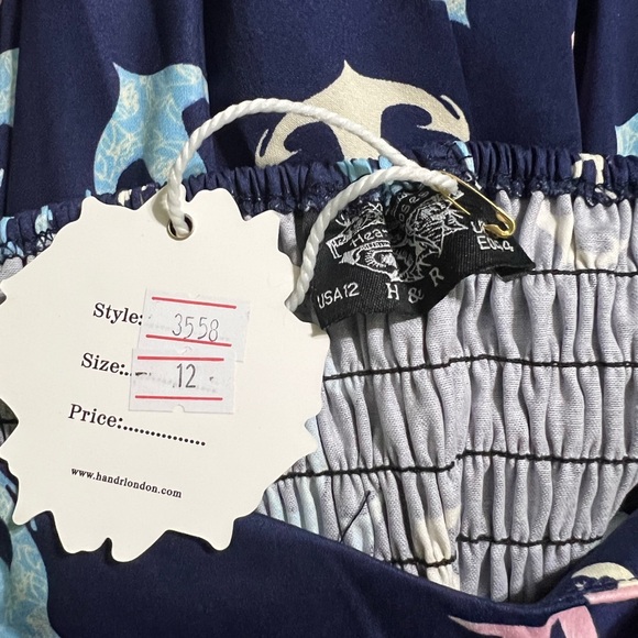 H&R London Sunken Swallows Dress - Picture 3 of 3